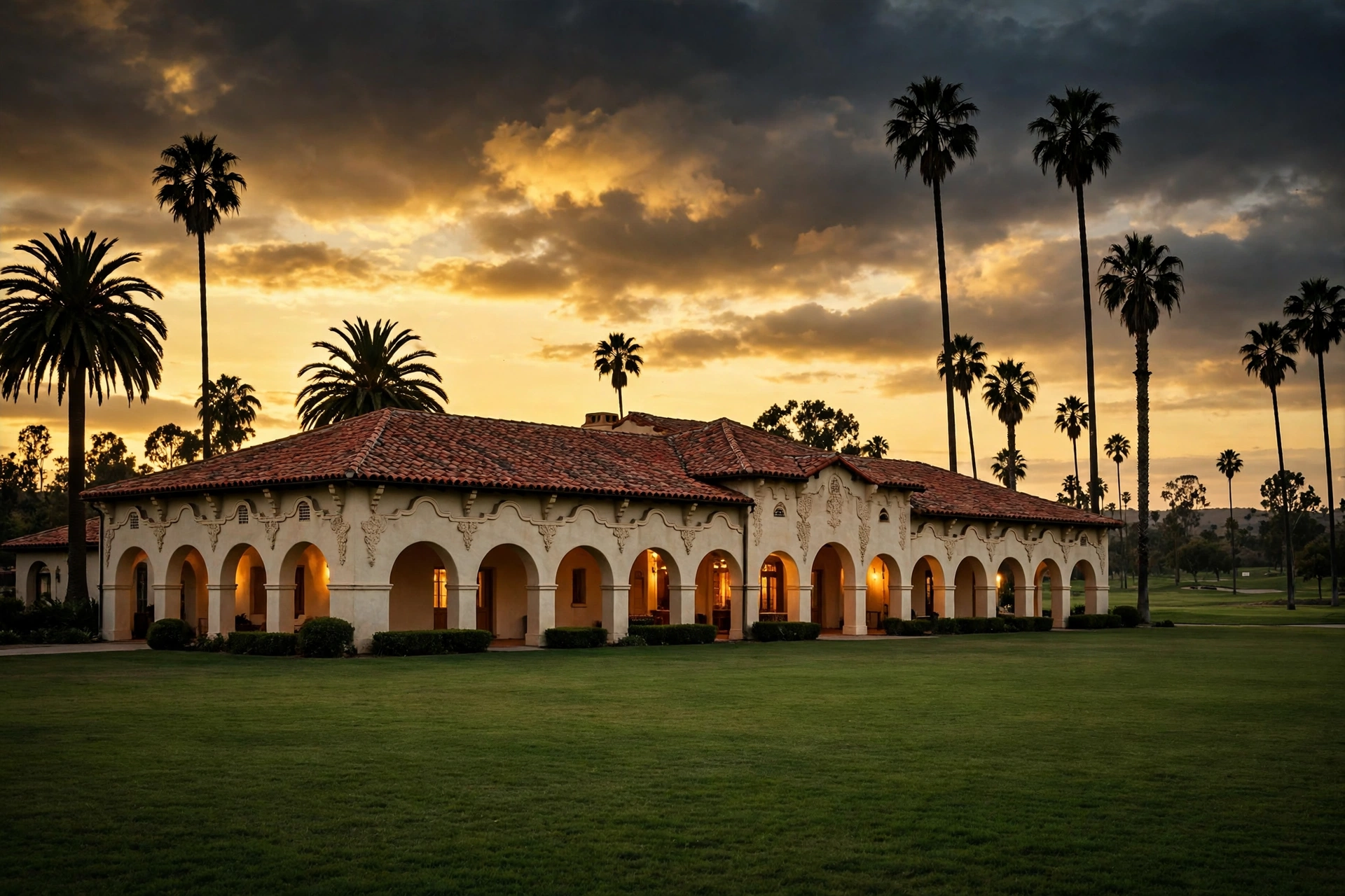 Santa Ana Country Club grounds
